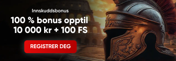 Rollero Casino-bonuser tilgjengelig for norske spillere